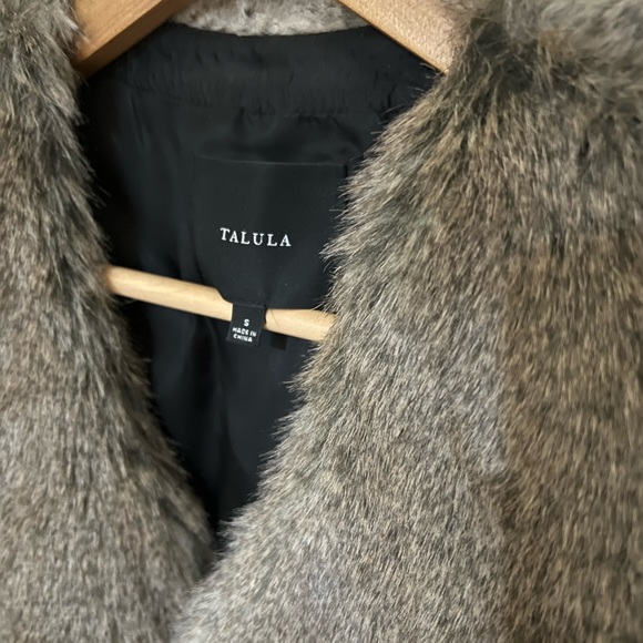 Aritzia Faux fur vest - Picture 2 of 3